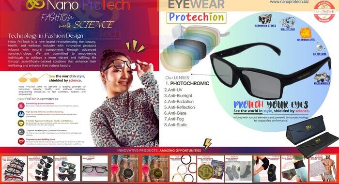 EYE am here to see the world better By Nano ProTech Eyewear